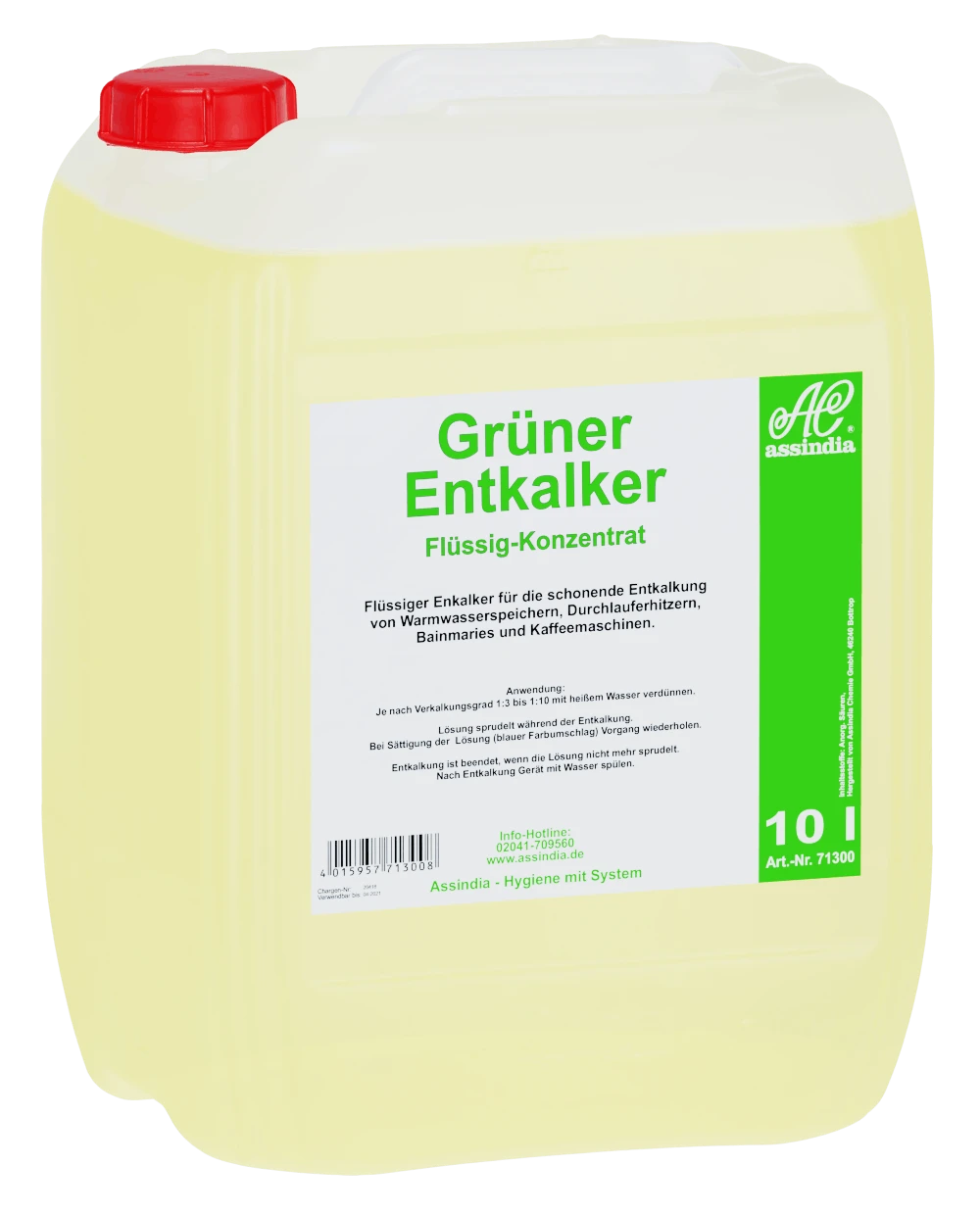 Grüner Entkalker 10l 3 Grüner Entkalker 10l