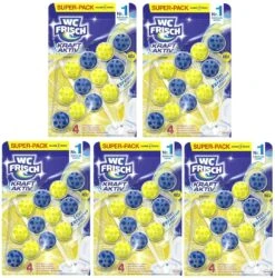 WC-Frisch Kraft Aktiv 4er Pack WC Duftspüler Lemon 1x4 Stück WC-Reiniger -Bissell Shop 0154ebfd cd10 4105 9a48 97dc442f27a3