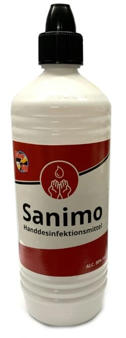6x 1000ml Sanimo Handdesinfektionsmittel - Anwendungsfertig - Nach Rezept Der WHO Desinfektionsmittel Hände Nachfüllflasche -Bissell Shop 04ef4489 cbe7 494a 9358 70043b470edf 1