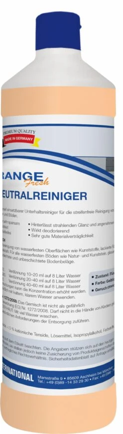ARCORA Duft-Neutralreiniger ORANGE FRESH, 10L -Bissell Shop 08823fe0 f0ab 4532 91b3 de34686b67b4 2