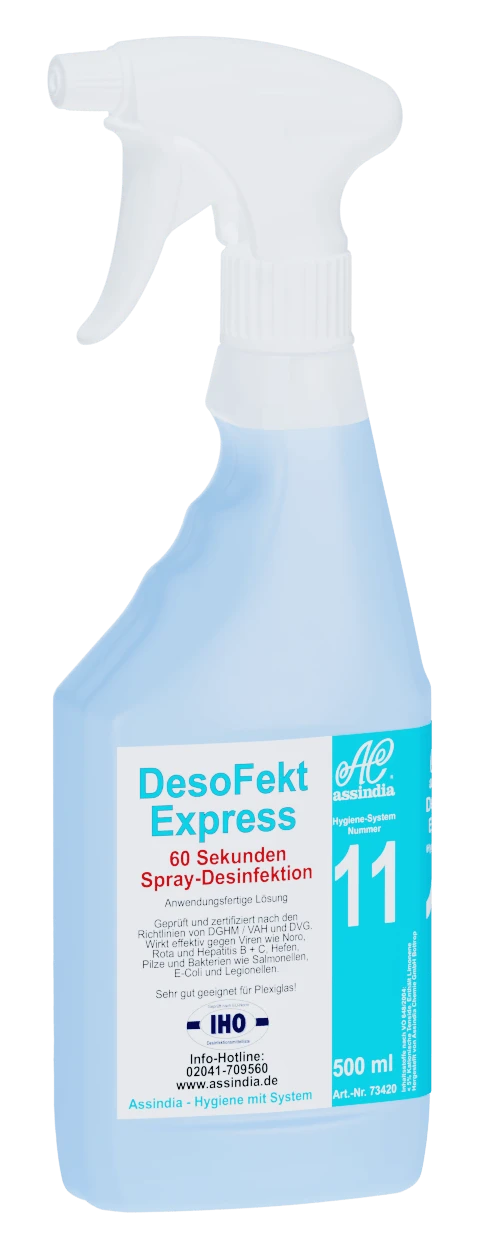 DesoFekt Express Spray-Desinfektion 500ml Sprayer 3 DesoFekt Express Spray-Desinfektion 500ml Sprayer