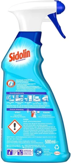 Sidolin Multi Flächen Reiniger Sprühflasche 500 Ml Flasche Reinigungsmittel -Bissell Shop 0cb7e0c0 e5dd 4ee5 8e80 dc8dc66cbf30