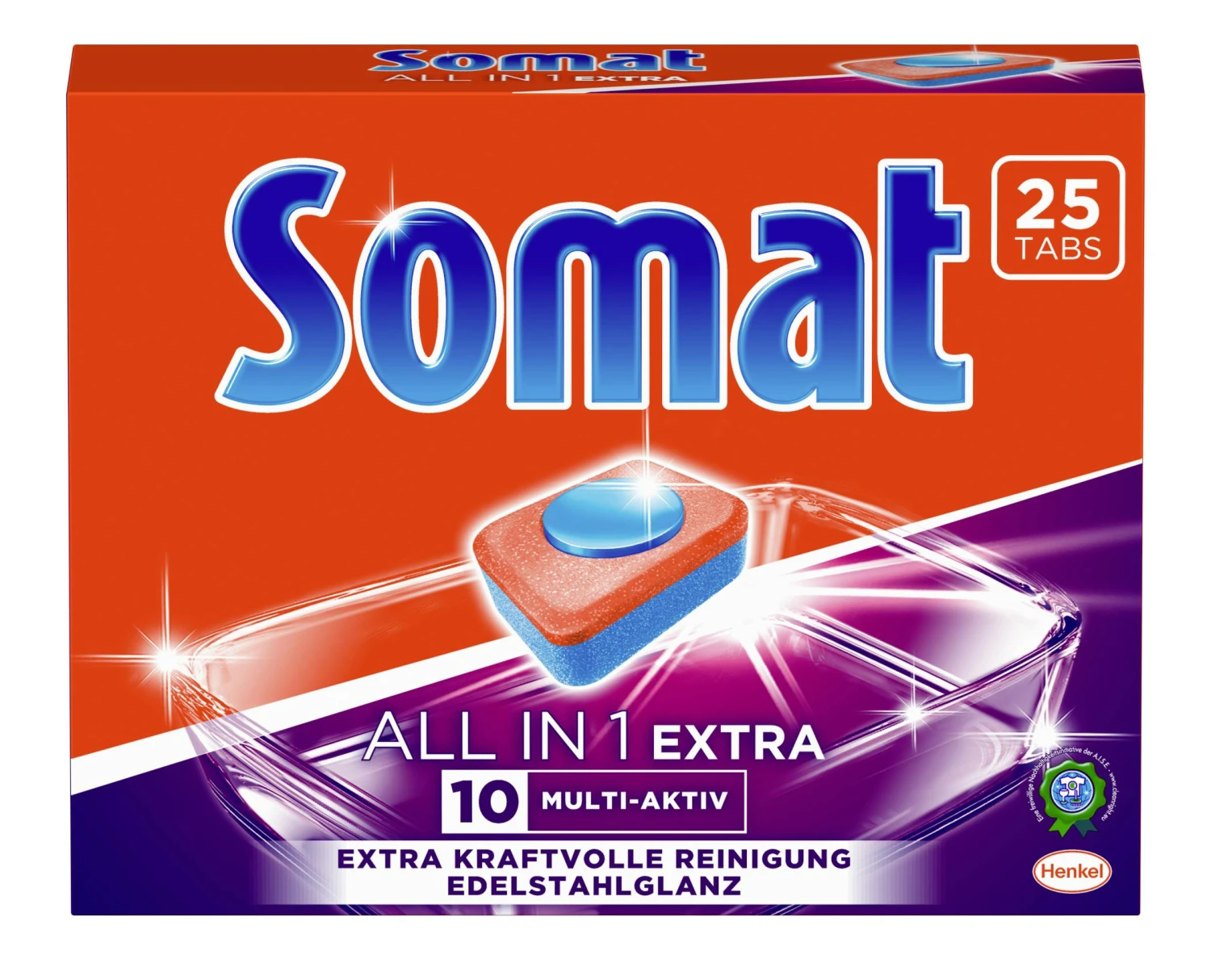 Somat 10 All In 1 Extra Multi Aktiv 2er Pack Spülmaschinen Tabs 2x25 Reinigung 8 Somat 10 All In 1 Extra Multi Aktiv 2er Pack Spülmaschinen Tabs 2x25 Reinigung – Bild 6