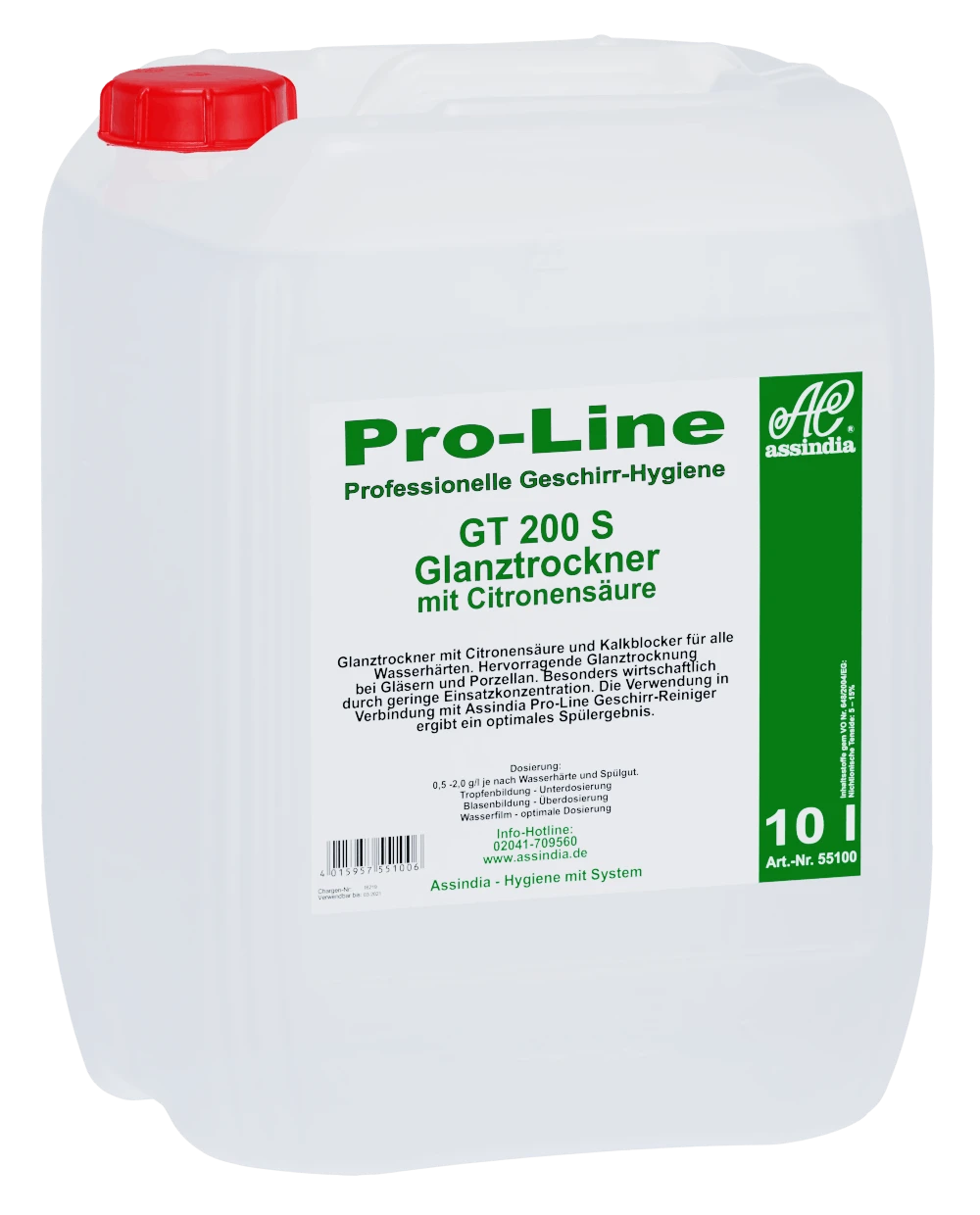 Pro-Line GT 200 S Klarspüler Citro 10l 3 Pro-Line GT 200 S Klarspüler Citro 10l