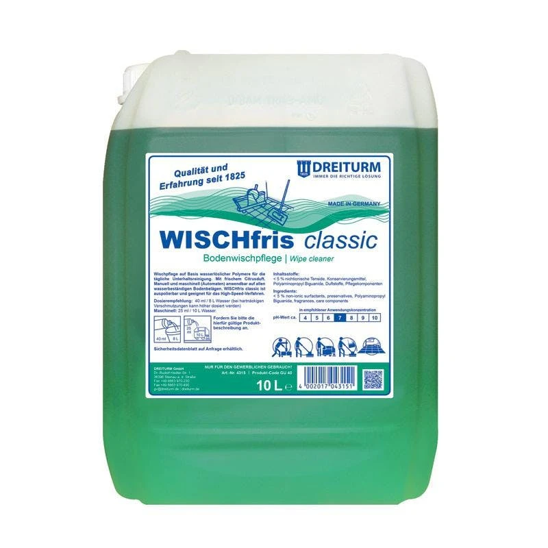Dreiturm Wischfris Classic Bodenwischpflege 1 L Flasche 4 Dreiturm Wischfris Classic Bodenwischpflege 1 L Flasche – Bild 2