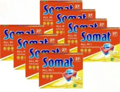 Somat 7 All In 1 Multi Aktiv Spülmaschinentabs 8x27 Tabs Geschirrspülreiniger