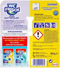 WC Frisch Duo-Duftspüler Lemon 5er Pack WC-Duftstein 1x5 Stück WC Reiniger 14 WC Frisch Duo-Duftspüler Lemon 5er Pack WC-Duftstein 1x5 Stück WC Reiniger -Bissell Shop 26f69f54 febb 4e7b a7ff ffc37344c6b3