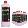 BiOHY Sanitärreiniger (9x1l Flasche) | Kalkzersetzendes Konzentrat Für Den Sanitärbereich | Badreiniger Mit Angenehme & Frischen Duft | EXTRA STARK -Bissell Shop 309cf4a0 e00c 4df0 ac06 2a814464f1fd 4