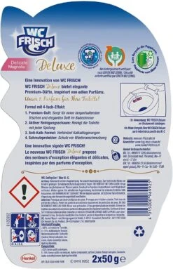 WC FRISCH DeLuxe 3er Pack Delicate Magnolia WC-Reiniger 1x3 Stück WC-Duftspüler -Bissell Shop 30c45a2a 1d43 4454 ba2b 51c1240e7e8a