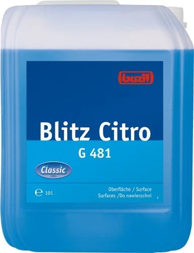 Buzil Blitz Citro G 481 Allesreiniger Duftintensiv 10 L Kanister 3 Buzil Blitz Citro G 481 Allesreiniger Duftintensiv 10 L Kanister