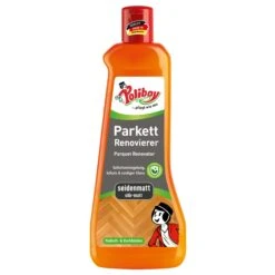 Poliboy Parkett Renovierer Seidenmatt - Für Strapazierte Holz- Und Korkböden - 500ml - Made In Germany