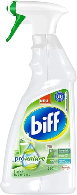 Biff Pro Nature Badreiniger Bad Reiniger Badezimmer Sprühflasche 2x750 Ml -Bissell Shop 390d537d d6cf 4708 96a7 13c160bcd7e4