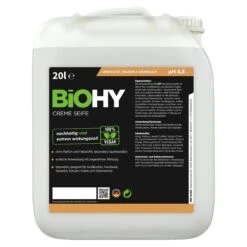 BiOHY Creme Seife (480x1l Flasche) | Hautschonende, Rückfettende Und Geruchsneutrale Handseife PHOSPHATFREI | Ohne Parfüm Und Farbstoffe 14 BiOHY Creme Seife (480x1l Flasche) | Hautschonende, Rückfettende Und Geruchsneutrale Handseife PHOSPHATFREI | Ohne Parfüm Und Farbstoffe -Bissell Shop 39466395 11d1 4da0 9294 07c50268db1f