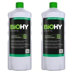 BiOHY Spülmittel (6x1l Flasche) | Frei Von Schädlichen Chemikalien & Biologisch Abbaubar | Glanz- & Fettlöseformel -Bissell Shop 3b4b4d80 cc50 47f5 b24a e9f17477b506 4