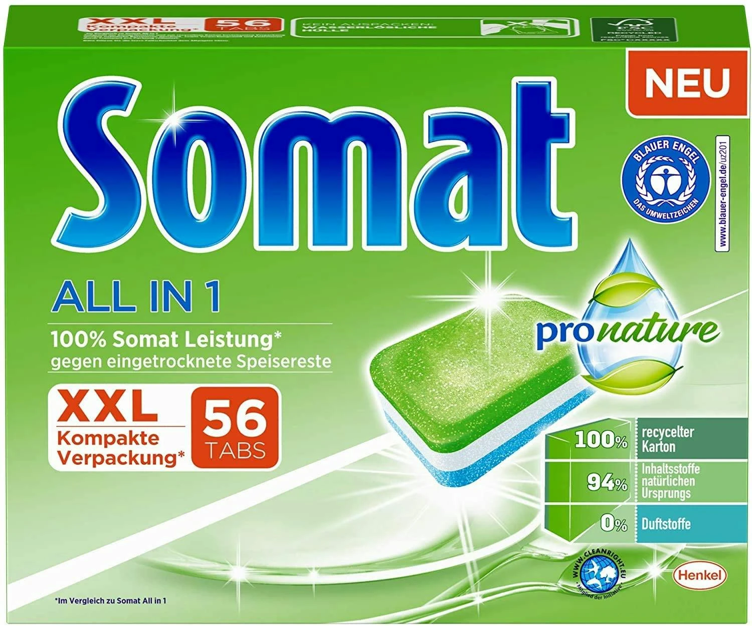 Somat 10 All In 1 Extra Multi Aktiv 2er Pack Spülmaschinen Tabs 2x25 Reinigung 7 Somat 10 All In 1 Extra Multi Aktiv 2er Pack Spülmaschinen Tabs 2x25 Reinigung – Bild 5