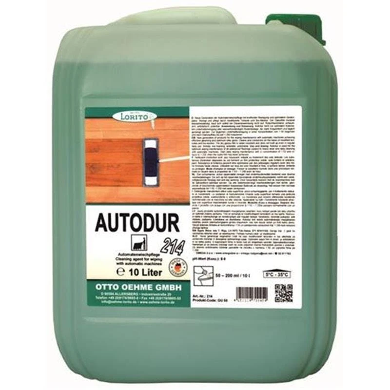 Lorito Autodur 214 Automatenreiniger Fußbodenreiniger 10L 3 Lorito Autodur 214 Automatenreiniger Fußbodenreiniger 10L