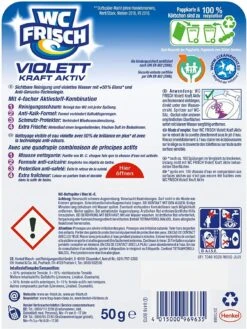 WC FRISCH Kraft Aktiv Violettspüler Magnolie WC-Reiniger Und Farbspüler 1 Stück -Bissell Shop 42078c12 a9e0 4568 a1fb 9a468fe02f6a