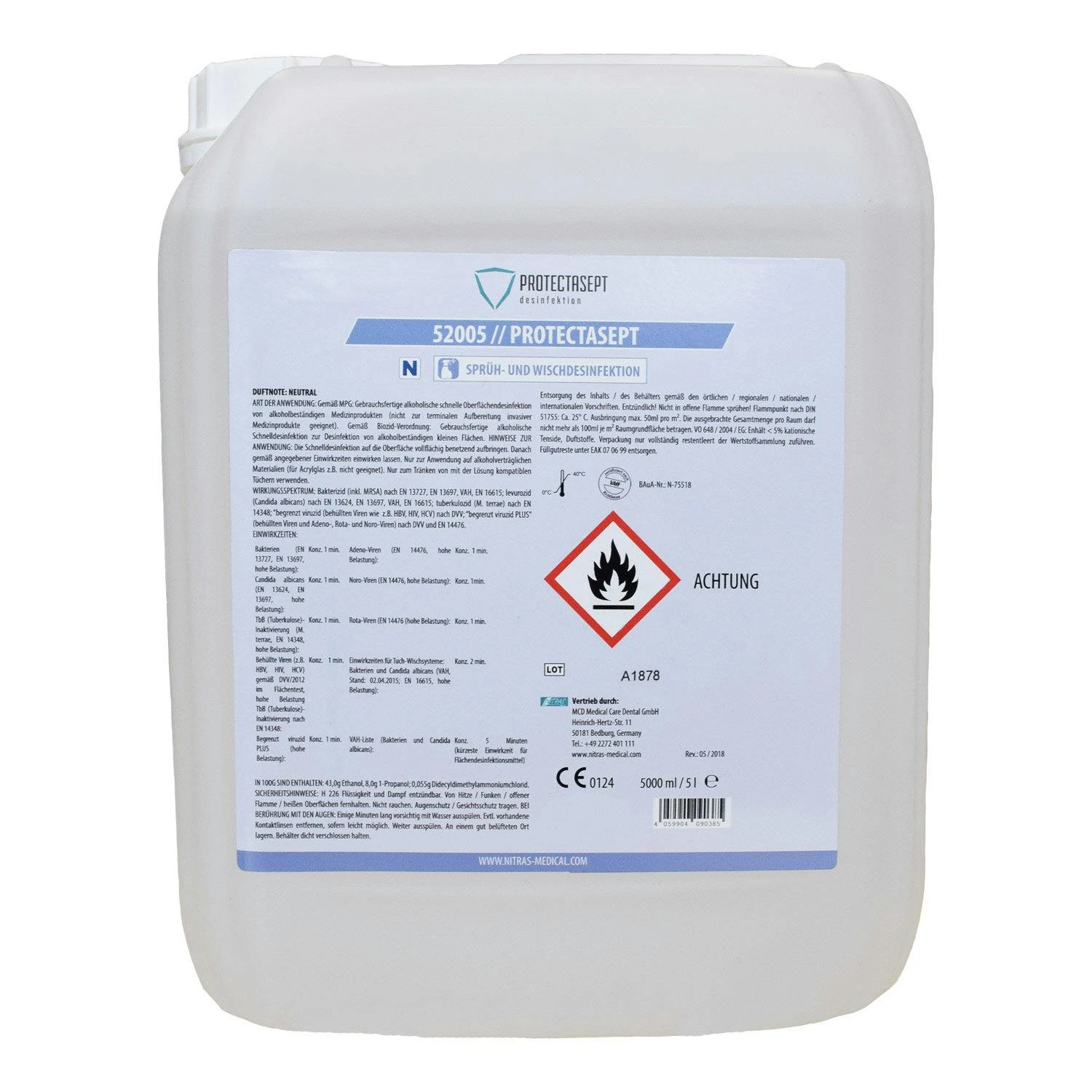 Nitras Medical Bohrerbad 2 Liter 4 Nitras Medical Bohrerbad 2 Liter – Bild 2