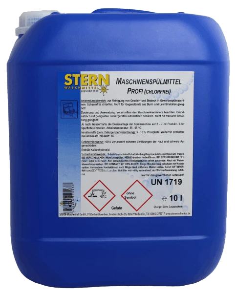 Flüssiger Chlorfreier Geschirrreiniger Spülmaschine, 10l 3 Flüssiger Chlorfreier Geschirrreiniger Spülmaschine, 10l