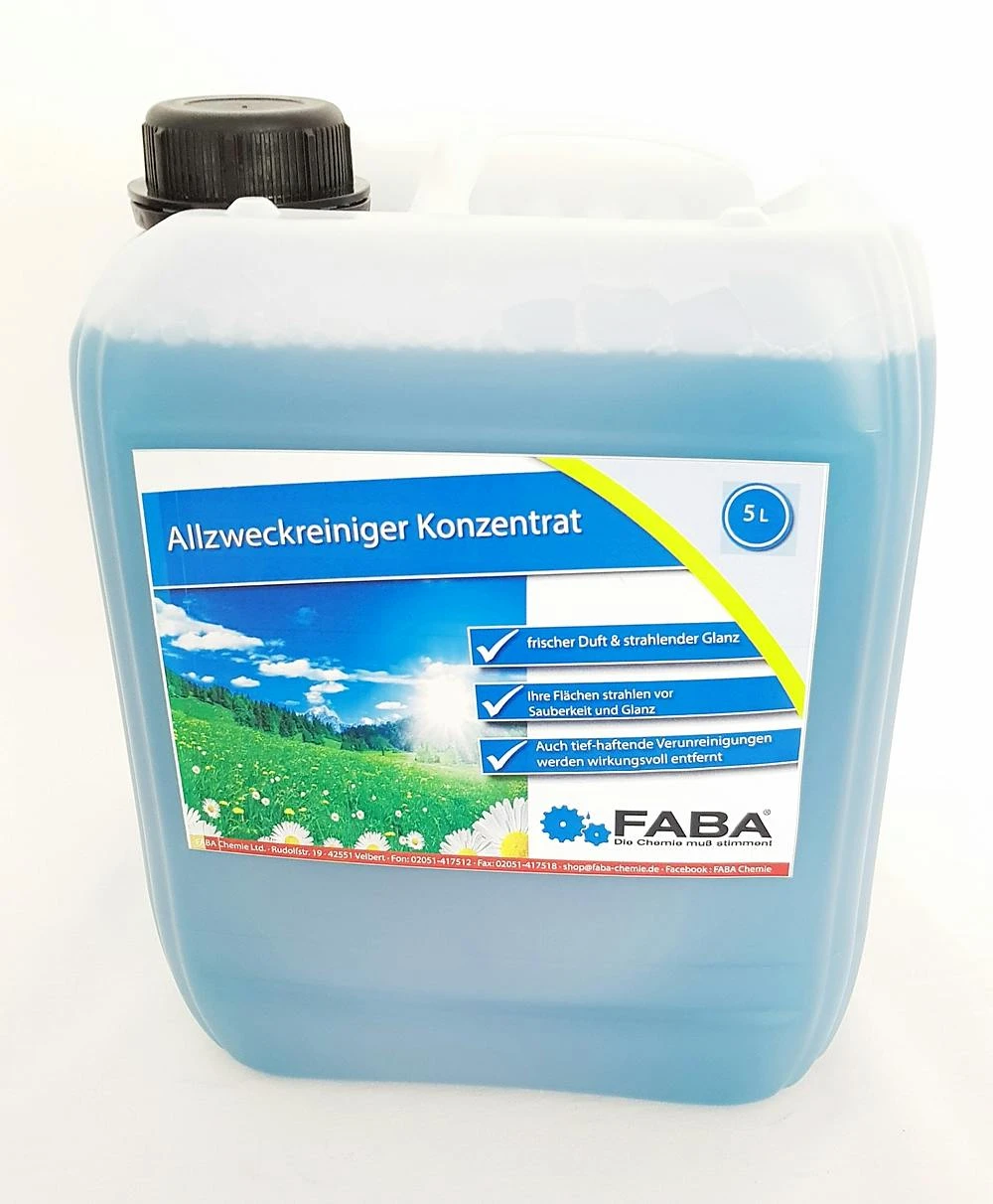 20 L Allzweckreiniger Konzentrat 4 X 5 Liter 4 20 L Allzweckreiniger Konzentrat 4 X 5 Liter – Bild 2