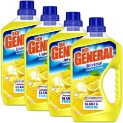 Der General Universal Frische Zitrone Allzweckreiniger 4x750 Ml Reinigungsmittel