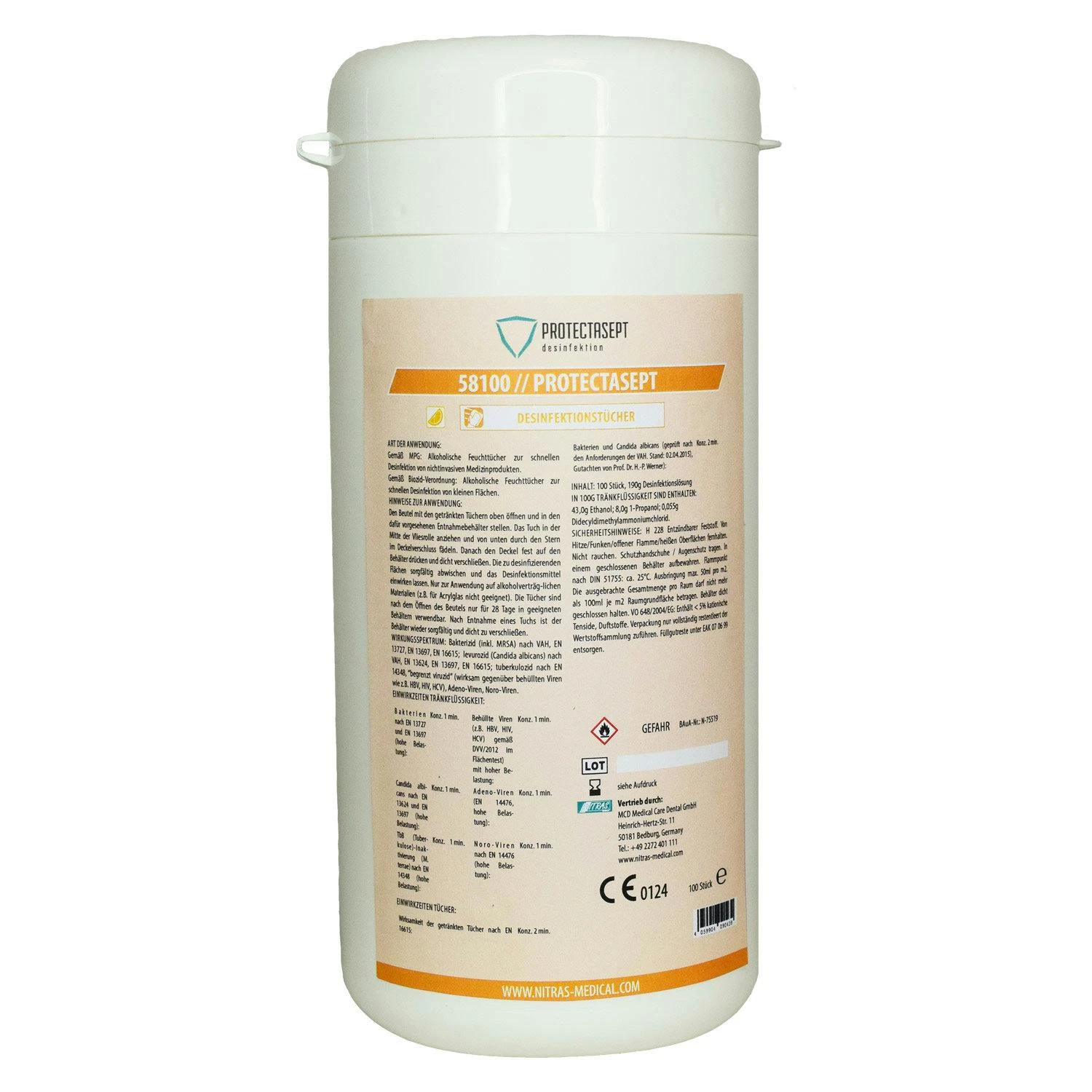 Descosept Sensitive Desinfektionstücher 8 Descosept Sensitive Desinfektionstücher – Bild 6