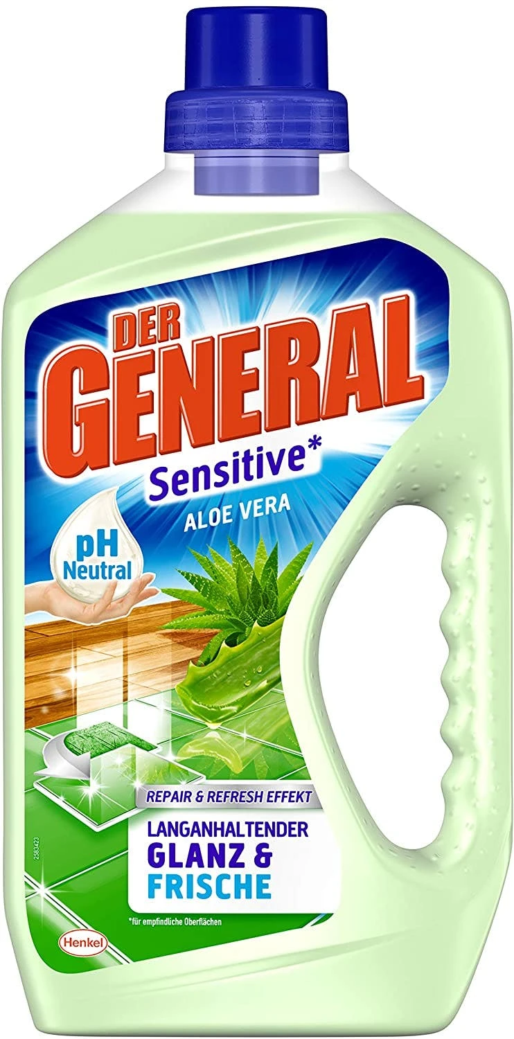 Der General Sensitive Aloe Vera 4er Pack Allzweckreiniger 4x750 Ml Reiniger 8 Der General Sensitive Aloe Vera 4er Pack Allzweckreiniger 4x750 Ml Reiniger – Bild 6