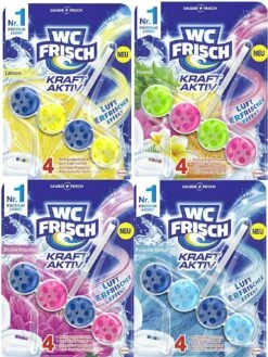 WC FRISCH Kraft Aktiv 4er Pack Blauspüler Farbspüler 4x1 Stück WC-Reiniger -Bissell Shop 57a5aa99 614d 4e11 804f d70bbbf58ff9 1