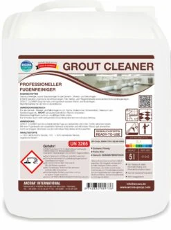 Arvox Pro Fugen + Fliesen Spezialreiniger - Fugenreiniger Bad Fliesen - Sanitärreiniger - Grout Cleaner - Reiniger - 2x0,5L Set -Bissell Shop 63ec37bb 170a 433f b16b 74b1b3220937