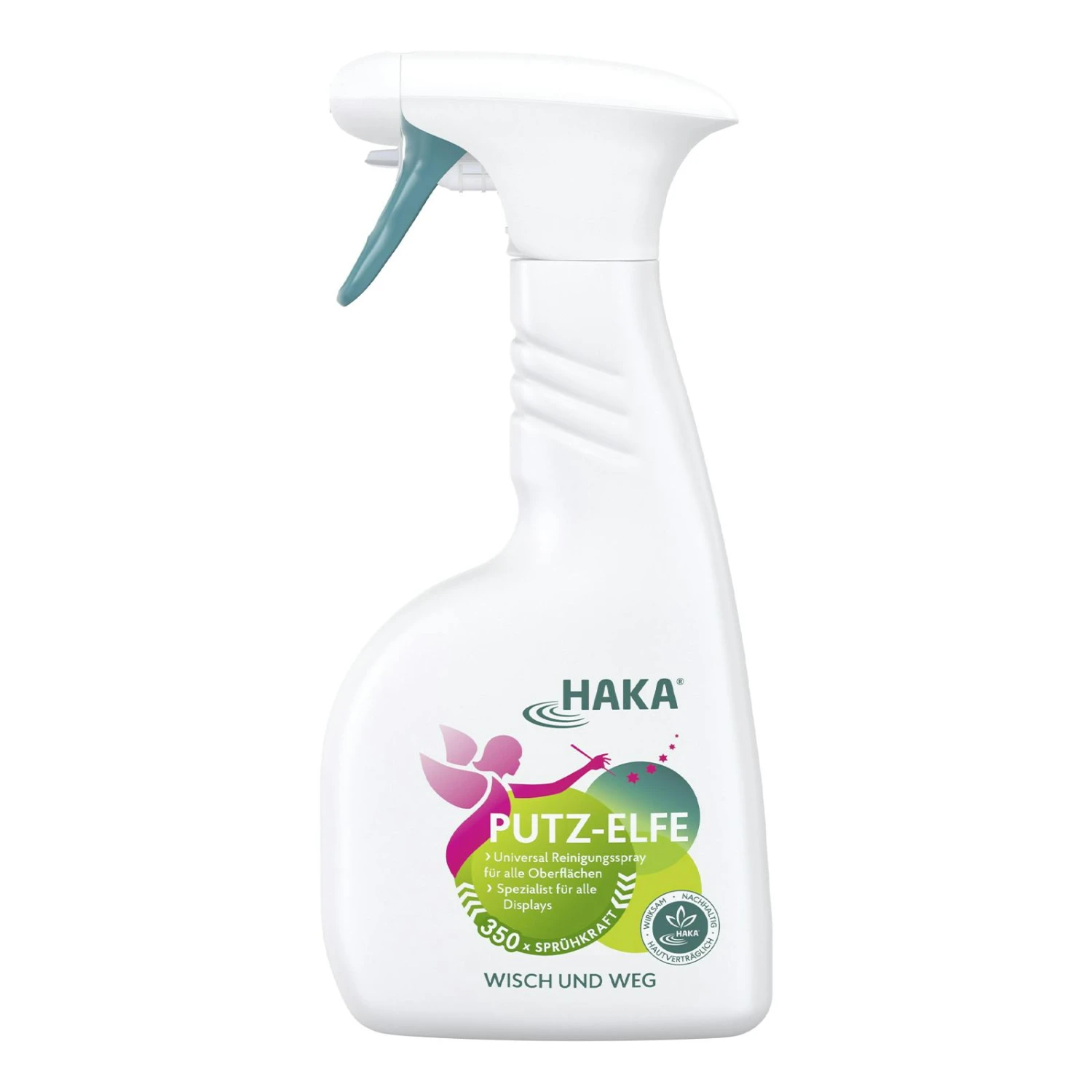 HAKA Putz-Elfe Universalreinigungsspray Für Glas, Displays, 1 Liter Nachfüllflasche 4 HAKA Putz-Elfe Universalreinigungsspray Für Glas, Displays, 1 Liter Nachfüllflasche – Bild 2