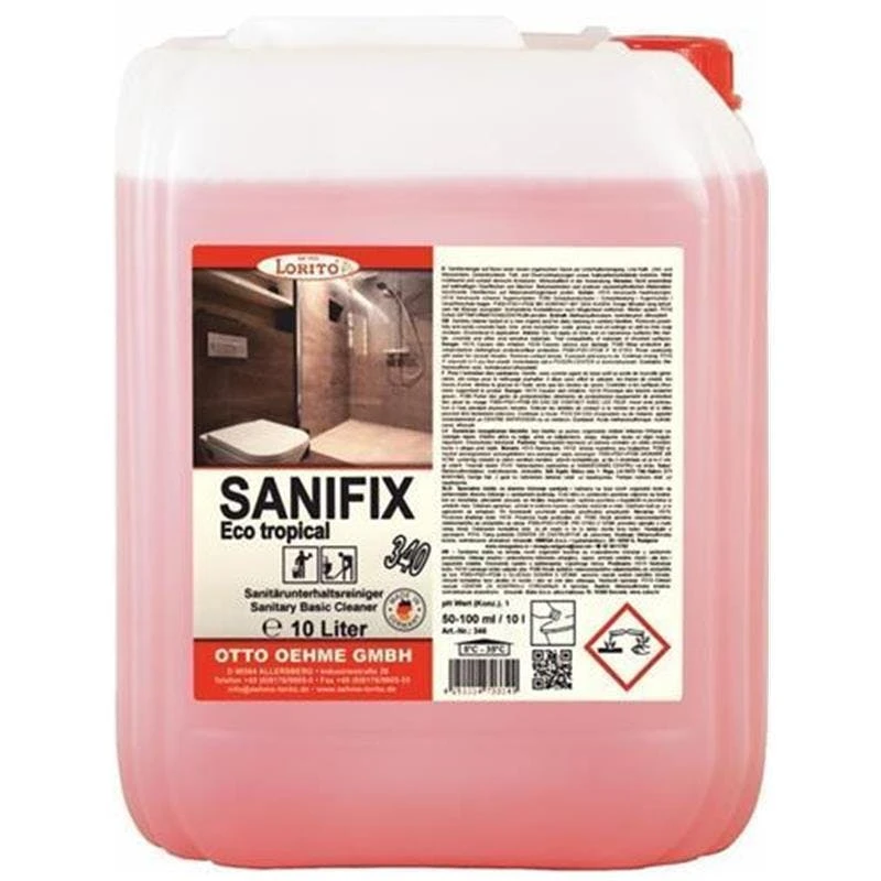 Lorito Sanifix Sanitärreiniger Kalklöser Kalkentferner Eco Tropical 1 Liter 4 Lorito Sanifix Sanitärreiniger Kalklöser Kalkentferner Eco Tropical 1 Liter – Bild 2