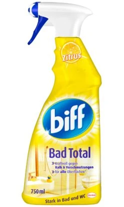 Biff Bad Total Zitrus Badreiniger 8x750ml Sprühflasche Reiniger Reinigungsmittel -Bissell Shop 785df0a5 b284 42ac 8504 af2c09b0bb50 1