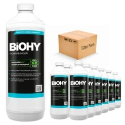 BiOHY Rohrreiniger (6x1l Flasche) | EXTRA STARK | Flüssiger, Hochkonzentrierter Abflussreiniger | Geruchsneutral | Für Alle Verstopfungen -Bissell Shop 7ccd3e24 ff67 47c7 b722 b163656821a3 2