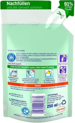 Sidolin Pro Nature PH-neutraler Glasreiniger Reinigung 250 Ml Nachfüllpack -Bissell Shop 7d52a90d f957 431f a24e f710e5ce8a6f