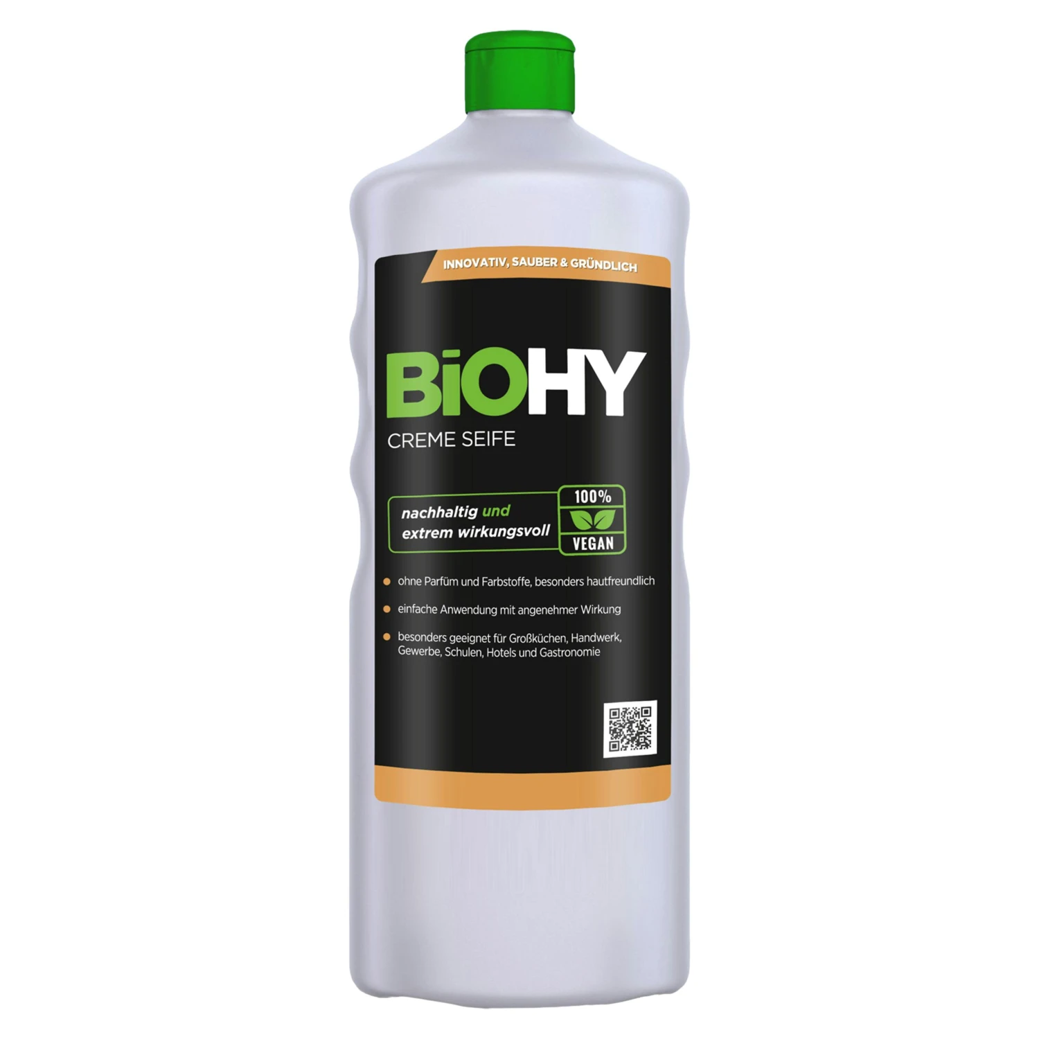 BiOHY Creme Seife (3x1l Flasche) | Hautschonende, Rückfettende Und Geruchsneutrale Handseife PHOSPHATFREI | Ohne Parfüm Und Farbstoffe 7 BiOHY Creme Seife (3x1l Flasche) | Hautschonende, Rückfettende Und Geruchsneutrale Handseife PHOSPHATFREI | Ohne Parfüm Und Farbstoffe – Bild 5