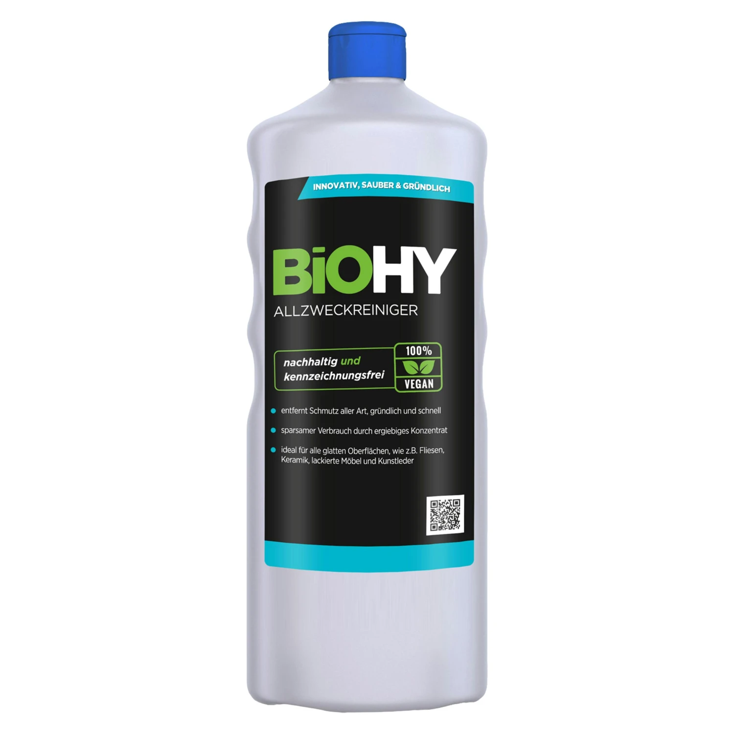 BiOHY Allzweckreiniger Konzentrat (480x1l Flasche) | Schonender Profi - Universalreiniger Für Haushalt Und Auto | Vollständig Biologisch Abbaubar 4 BiOHY Allzweckreiniger Konzentrat (480x1l Flasche) | Schonender Profi - Universalreiniger Für Haushalt Und Auto | Vollständig Biologisch Abbaubar – Bild 2
