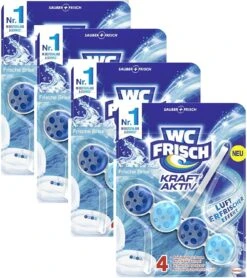 WC FRISCH Kraft Aktiv 4er Pack Blauspüler Farbspüler 4x1 Stück WC-Reiniger -Bissell Shop 903404cc ec9e 407a b655 e663d95dd9da 10