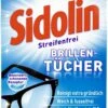 Sidolin Brillenputztücher 20 Stück Reinigungstücher Tücher Reinigen Putztuch