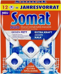 Somat Duo Maschinenreiniger Tabs Geschirrspül Reiniger 4x12 Stück Spülmittel -Bissell Shop 9b0d2f64 0c7f 4b90 9fd8 5abaafe2336f
