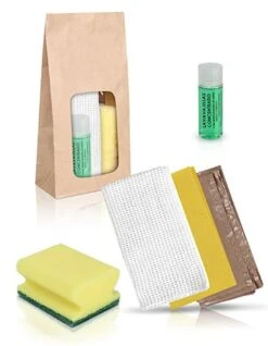 Amenities- Reinigungsset In Kraftpapiertüte Nr.2 Für Touristenunterkünfte - 36 Stück