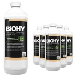 BiOHY Kaffeevollautomaten Entkalker (3x1l Flasche) | Ideal Zur Entkalkung Von Allen Kaffeemaschinen | Ca. 20 Entkalkungsvorgänge/Flasche -Bissell Shop a22b4f1f 3988 4547 bba8 35ca46bf7217 6