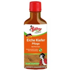 Poliboy Eiche Kiefer Pflege - Reinigt, Pflegt Und Schützt - Spezialpflege Für Groß- Und Offenporige Hölzer, 100 Ml - Made In Germany