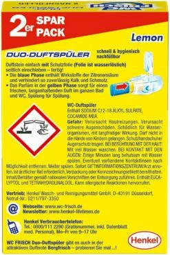 WC FRISCH Duftspüler Lemon 5er Pack WC-Reiniger WC-Duftstein 5x2Stück Nachfüller 14 WC FRISCH Duftspüler Lemon 5er Pack WC-Reiniger WC-Duftstein 5x2Stück Nachfüller -Bissell Shop a5fafc3a 4230 45a6 adef cb9475d25413