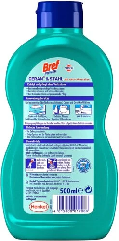 Bref Power Ceran & Stahl 6er Pack Edelstahl Reinigung 6x500 Ml Reinigungsmittel -Bissell Shop b925aad2 719c 46bf be3b cb41298aea0e