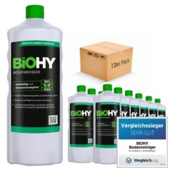 BiOHY Bodenreiniger (480x1l Flasche) | Konzentrat Für Alle Reinigungsgeräte Und Alle Hartböden | Angenehmer Geruch Und Streifenfreie Reinigung -Bissell Shop c5cdc0a3 47a4 4777 ad7b b88326592542 5