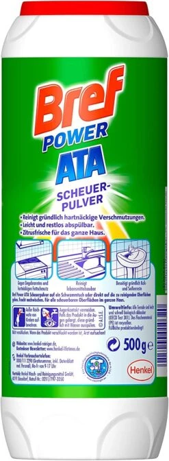 Bref Power ATA Scheuerpulver 15er Pack Gegen Hartnäckige Verschmutzungen 15x500g -Bissell Shop d40900c8 251a 43e1 942b 0d23f1879454