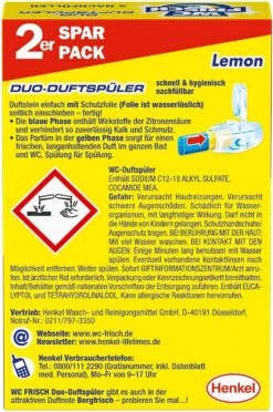 WC FRISCH Duo Lemon 2er Pack WC-Reiniger WC-Duftstein 2x 2 Stück Nachfüllpack 14 WC FRISCH Duo Lemon 2er Pack WC-Reiniger WC-Duftstein 2x 2 Stück Nachfüllpack -Bissell Shop d633ed98 4d4f 4b77 b5ab 9e0faf89729f