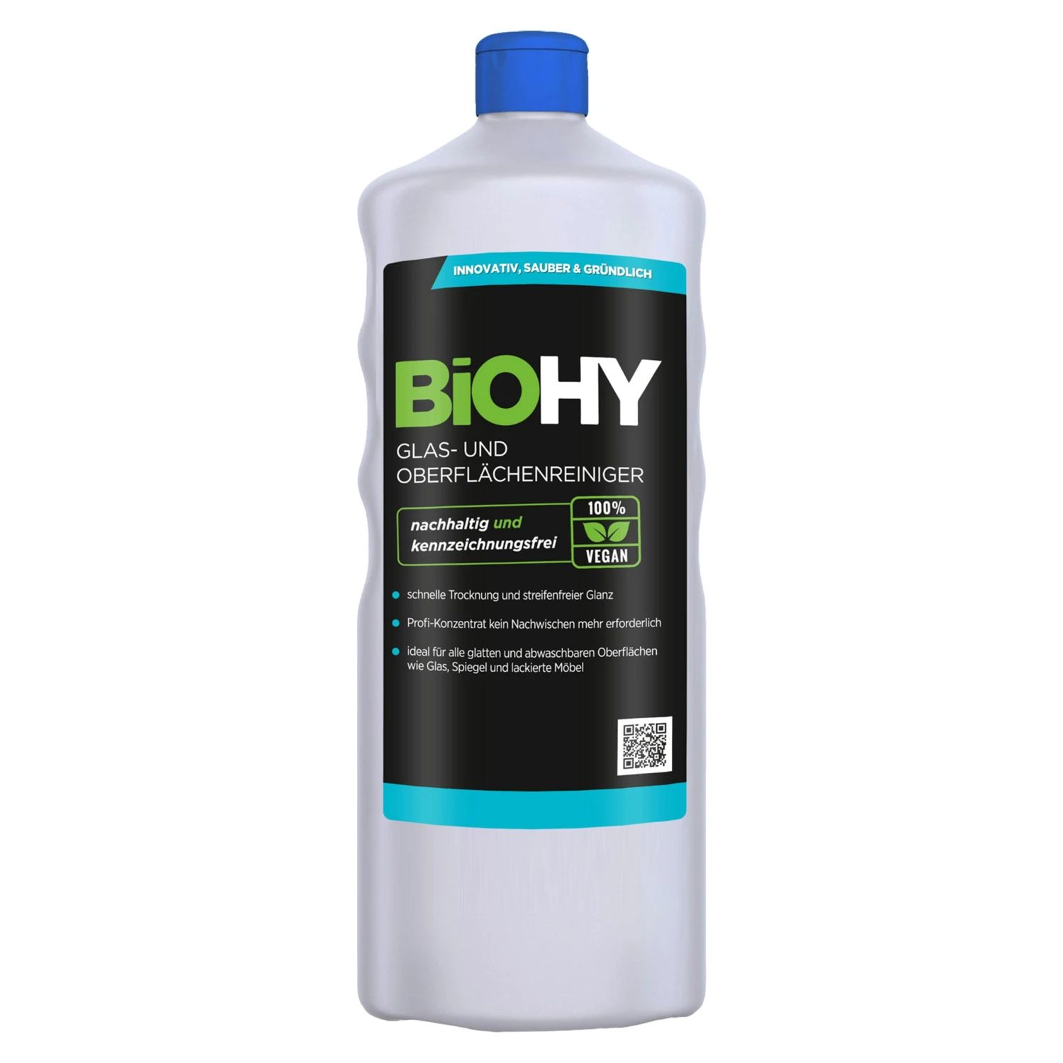 BiOHY Glas- Und Oberflächenreiniger (24x20l Kanister) | Konzentrat | Universalreiniger | Intensiv & Nachhaltig Reinigender Automatenreiniger 6 BiOHY Glas- Und Oberflächenreiniger (24x20l Kanister) | Konzentrat | Universalreiniger | Intensiv & Nachhaltig Reinigender Automatenreiniger – Bild 5