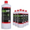 BiOHY Sanitärreiniger (6x1l Flasche) | Kalkzersetzendes Konzentrat Für Den Sanitärbereich | Badreiniger Mit Angenehme & Frischen Duft | EXTRA STARK -Bissell Shop db136bf3 bd5c 4156 8100 92a1df108a54 1