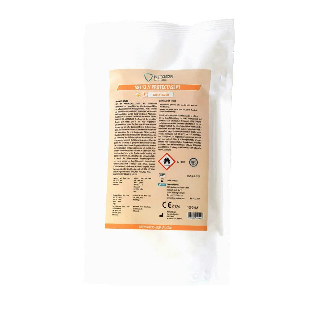 Reinigungstücher Desinfektionstücher Im Spender Oberflächen U. Gegenständen VAH Gelistet 1 Stück 5 Reinigungstücher Desinfektionstücher Im Spender Oberflächen U. Gegenständen VAH Gelistet 1 Stück – Bild 3